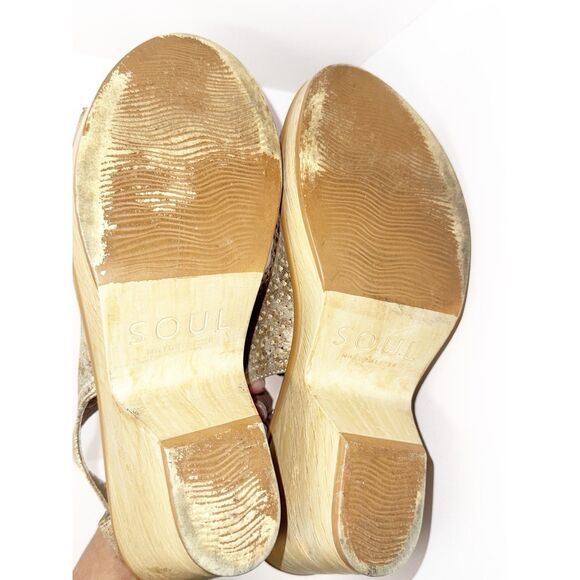 Naturalizer Gold Peep-Toe Sandals - Picture 8 of 14